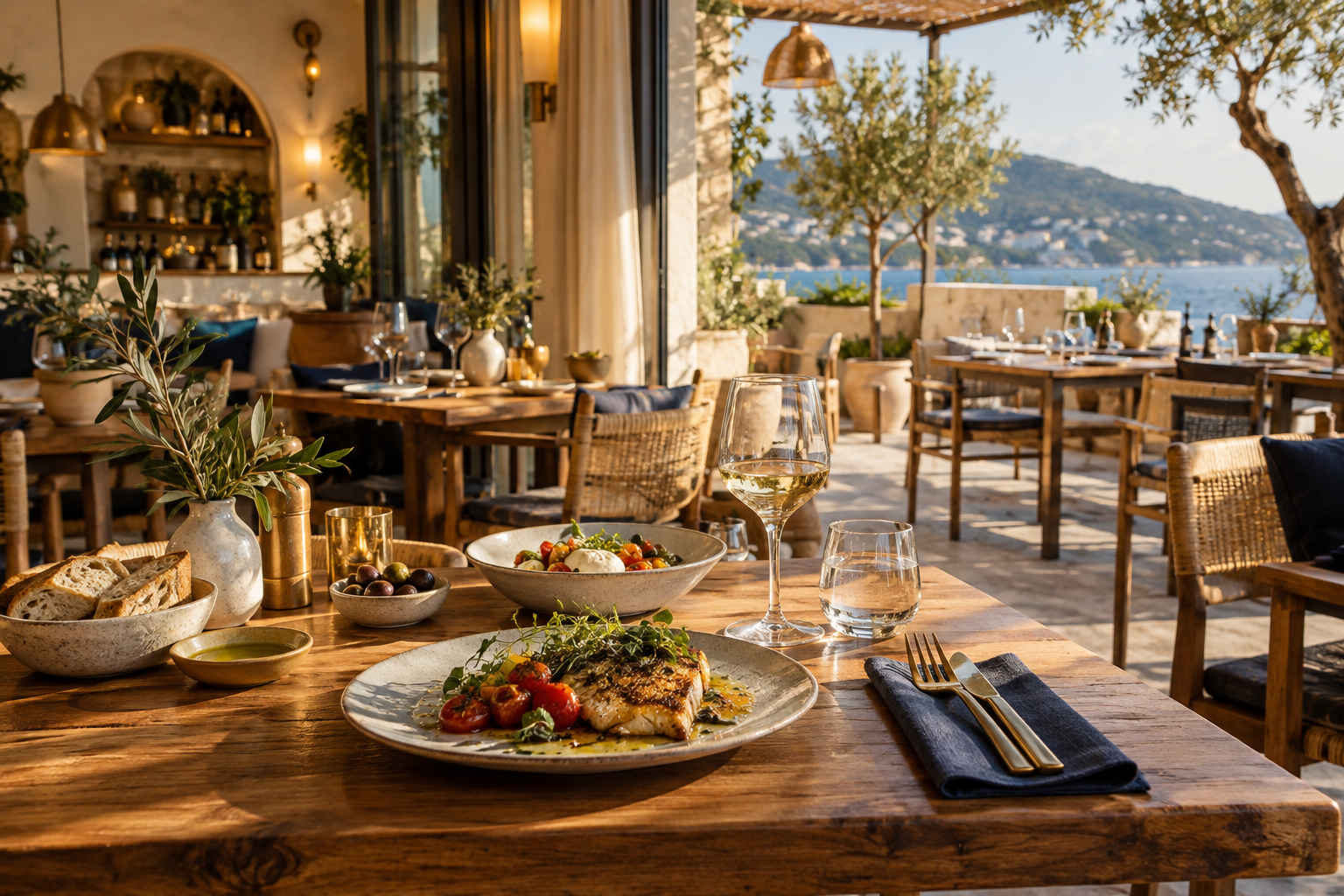 Restaurant · erzeugtes Beispielmotiv